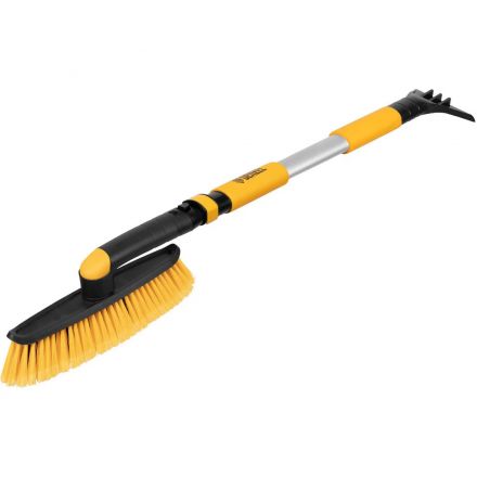 Щетка со скребком, телескоп, поворотная голова Denzel 75-112см 55326 Щетка со скребком, телескоп, поворотная голова Denzel 75-112см 55326