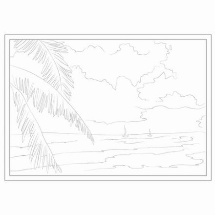 Папка для акварели С ЭСКИЗОМ, БОЛЬШАЯ А3, 10 л., 200 г/м2, 297х420 мм, BRAUBERG, 110065, 111065