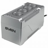 Стабилизатор SVEN VR-F1000, 320 Вт, 184-285 В, 4 евророзетки, SV-018818 Стабилизатор SVEN VR-F1000, 320 Вт, 184-285 В, 4 евророзетки, SV-018818