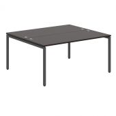 Стол 2-х местный XWST 1614 Легно темный/Антрацит 1600х1406х750 XTEN-S