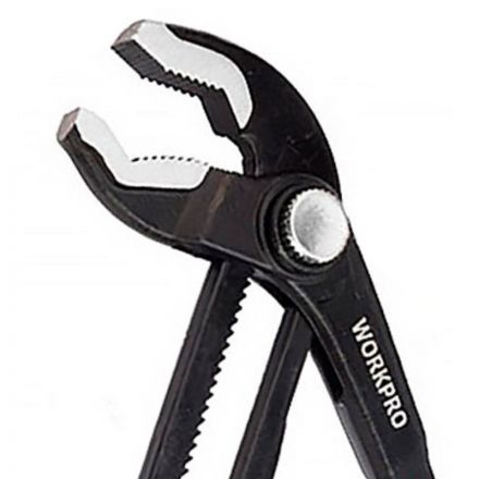 Клещи переставные 200 мм CR-V с кнопкой WORKPRO (WP231086)