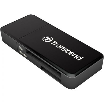 Картридер Transcend TS-RDF5K USB 3.1 RDF5 для карт пам. SD/microSD, чёрный Картридер Transcend TS-RDF5K USB 3.1 RDF5 для карт пам. SD/microSD, чёрный