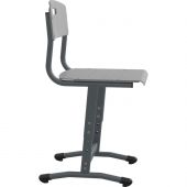 Стул ученический MET Универсал 5-7р.г. (4-6р.г) ПФ серый 7040/серый Стул ученический MET Универсал 5-7р.г. (4-6р.г) ПФ серый 7040/серый