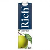 Сок Rich яблочный 1 л