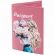 Обложка для паспорта натуральная кожа флоттер, принт "Девушка", цвет пудрово-розовый, BRAUBERG, 238868
