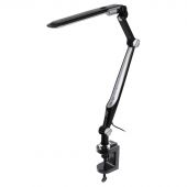 Светильник настольный ЭРА NLED-496-12W-BK светодиодный на струбцине черный