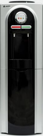 Напольный кулер для воды без нагрева и охлаждения AQVIDO BSY-205L, серебристый, черный