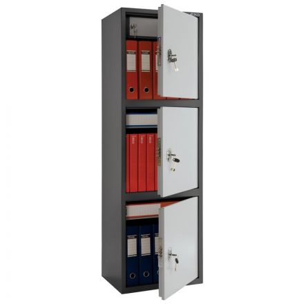Шкаф бухгалтерский Aiko SL-150/3T (460х340х1490 мм)