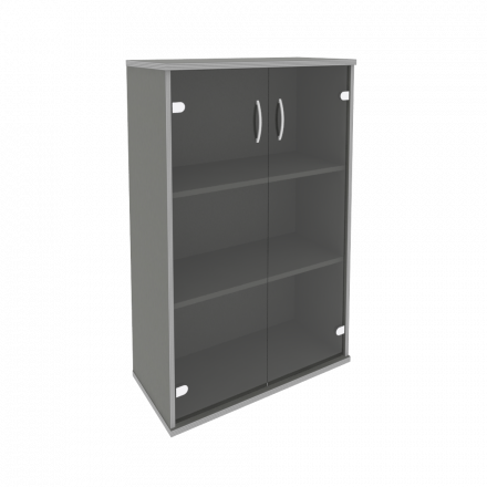 Riva Шкаф средний широкий А.СТ-2.4 Металлик 770*365*1215