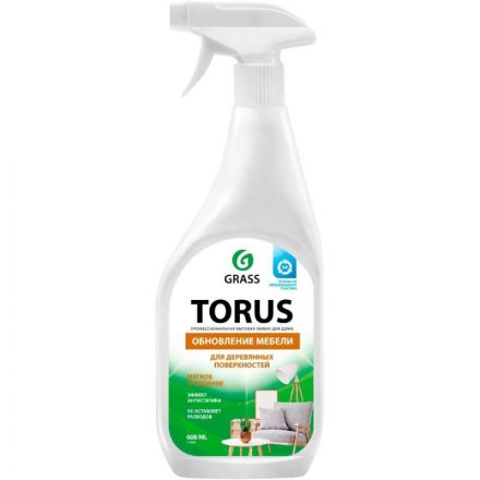 Полироль для мебели Grass Torus для ручной уборки 600 мл с курком