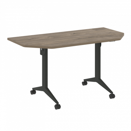 X-Pull Стол складной мобильный X.M-7.T1 Тиквуд тёмный/Антрацит металл 1440*720*753 X-Pull Стол складной мобильный X.M-7.T1 Тиквуд тёмный/Антрацит металл 1440*720*753