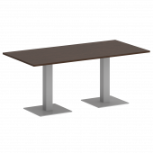 Home Office Стол прямоугольный VR.SP-5-180.2 Венге/Серый металл 1800*900*750