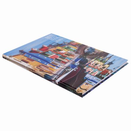 Блокнот БОЛЬШОЙ ФОРМАТ 205х290 мм А4, 80 л., твердый, клетка, STAFF, "Венеция", 111597