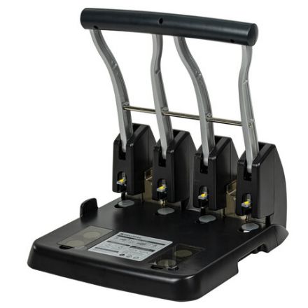 Дырокол на 4 отверстия металлический МОЩНЫЙ BRAUBERG "Heavy Duty Extra", до 150 л., 270555 Дырокол на 4 отверстия металлический МОЩНЫЙ BRAUBERG "Heavy Duty Extra", до 150 л., 270555