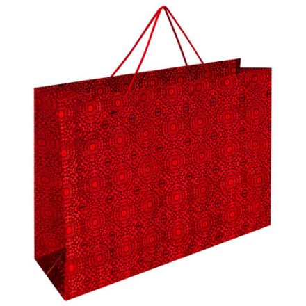 Пакет подарочный (1 шт.) 53x16x38 см, "BIG SIZE", голография, ассорти 3 цвета, ЗОЛОТАЯ СКАЗКА, 609730