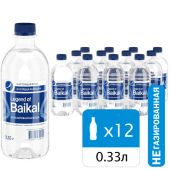 Вода негазированная питьевая LEGEND OF BAIKAL 0,33 л, УТ-00000514