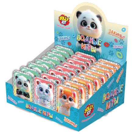 Водная игра МИЛЫЕ ЗВЕРЯТА, 13х7 см, колечки, ассорти, 3 вида, JOLLY JOT (ДЖОЛЛИ ДЖОТ), 665999 Водная игра МИЛЫЕ ЗВЕРЯТА, 13х7 см, колечки, ассорти, 3 вида, JOLLY JOT (ДЖОЛЛИ ДЖОТ), 665999