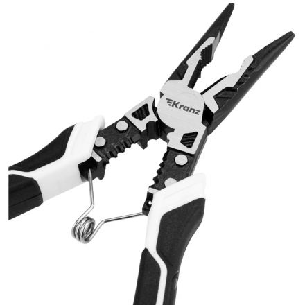 Тонкогубцы многофункциональные универсальные 215мм KRANZ KR-12-4653-5