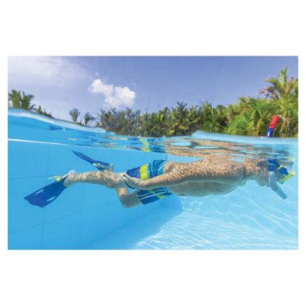 Комплект для плавания маска+трубка+ласты от 7 лет, размер ласт 37- 41, АССОРТИ, BESTWAY, 25046