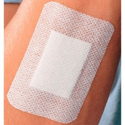 Пластырь-повязка неткан основа впит подушка 6x7см 50шт/уп Teneris