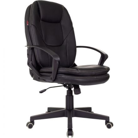 Кресло VB_EChair 668 PU черный эко.кожа крестов. пластик Кресло VB_EChair 668 PU черный эко.кожа крестов. пластик