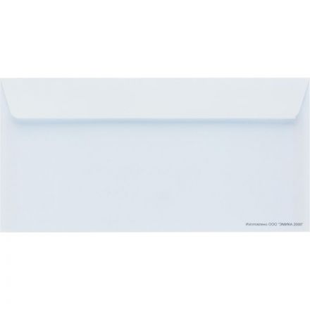 Конверт белый E65 стрип 110х220 80г КОМУС 1000шт/ уп Конверт белый E65 стрип 110х220 80г КОМУС 1000шт/ уп