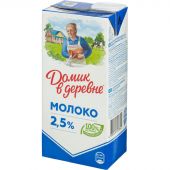 Молоко Домик в Деревне 2,5% 950г