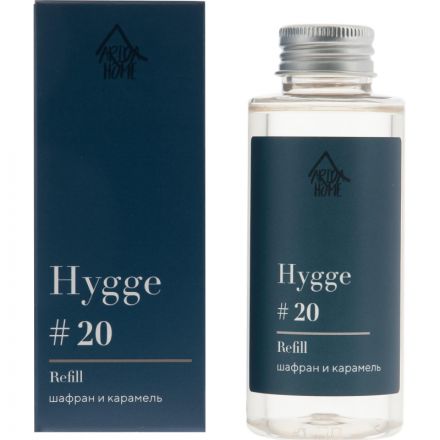 Наполнитель для аромадиффузора Hygge20 Шафран и карамель 100мл, АР 100-577