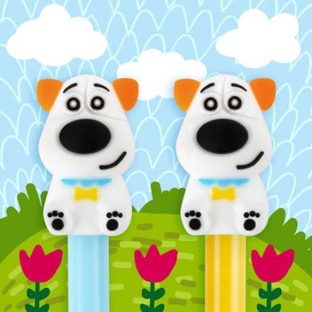 Ручка с топпером шариковая ЮНЛАНДИЯ "Собачка", корпус ассорти, СИНЯЯ, пишущий узел 0,7 мм, 143807 Ручка с топпером шариковая ЮНЛАНДИЯ "Собачка", корпус ассорти, СИНЯЯ, пишущий узел 0,7 мм, 143807