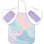 Фартук для труда Комус Класс Леопард, нарукавники,535x445 мм,ФН 41-20 Фартук для труда Комус Класс Леопард, нарукавники,535x445 мм,ФН 41-20