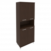 First Шкаф высокий широкий KST-1.5 Венге 801*432*2060