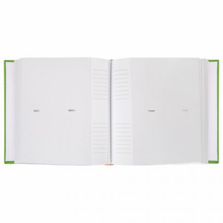 Фотоальбом BRAUBERG "Лайм" на 200 фото 10х15 см, ткань, зеленый, 391189