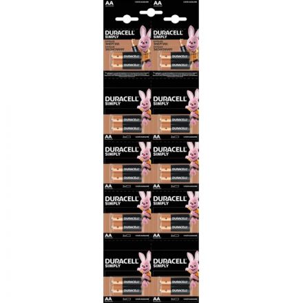 Батарейка Duracell LR6-2BL BASIC AA (20шт в упак)Б0051815 Батарейка Duracell LR6-2BL BASIC AA (20шт в упак)Б0051815