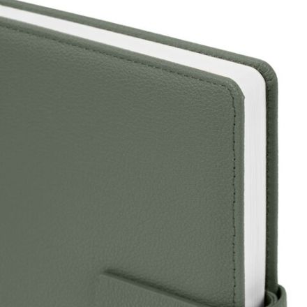 Ежедневник в подарочном наборе 5 в 1, А5, 145x212 мм, BRAUBERG "President", под кожу, 160 листов, зеленый, 116855