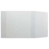 Обложка ПВХ со штрихкодом для прописей Горецкого,уч. Бунеева, Сонина, ПЛОТНАЯ, 120мкм, 252х450мм, универсальная, прозрачная, ПИФАГОР, 224841