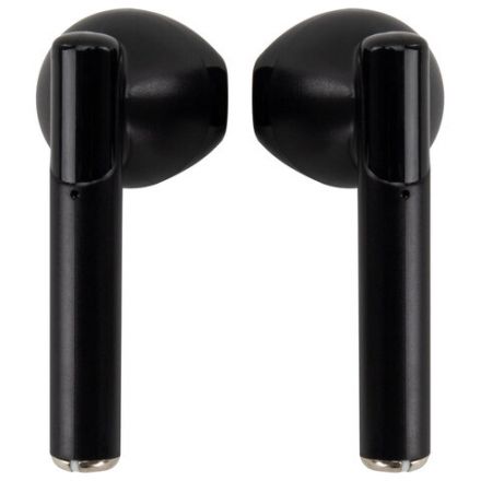 Наушники беспроводные TWS вкладыши с микрофоном, SONNEN EP-BH10B, Bluetooth 5.3, черные, 514122