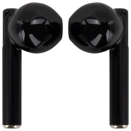 Наушники беспроводные TWS вкладыши с микрофоном, SONNEN EP-BH10B, Bluetooth 5.3, черные, 514122