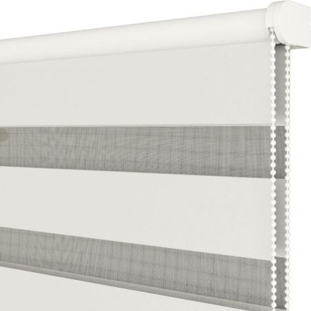 Рулонная штора Комус Мебель Angora 538603 V1 день/ночь, 60х160, белый