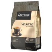 Кофе в зернах COFFESSO "VELUTTO", арабика 100%, 1 кг, 102489