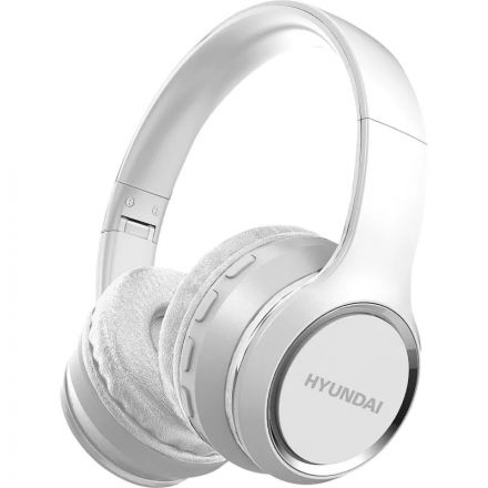 Наушники Hyundai H-HP103 белый, накладные, bluetooth