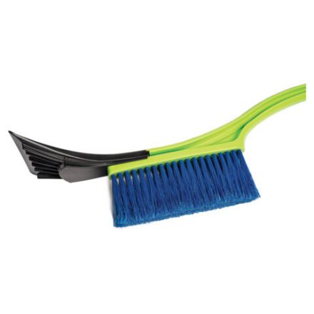 Щетка со скребком для снега автомобильная, мягкая щетина, 54 см, OKTAN, А3-01-05