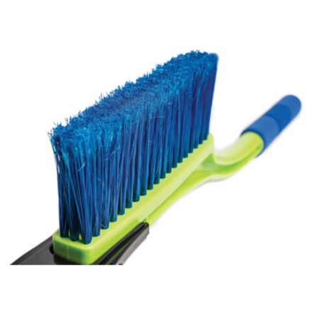 Щетка со скребком для снега автомобильная, мягкая щетина, 54 см, OKTAN, А3-01-05