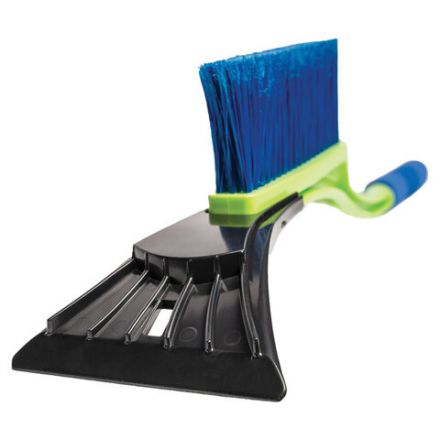 Щетка со скребком для снега автомобильная, мягкая щетина, 54 см, OKTAN, А3-01-05