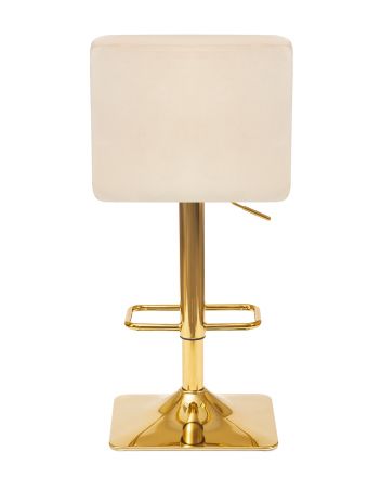 Стул барный DOBRIN GOLDIE, бежевый велюр (MJ9-10)