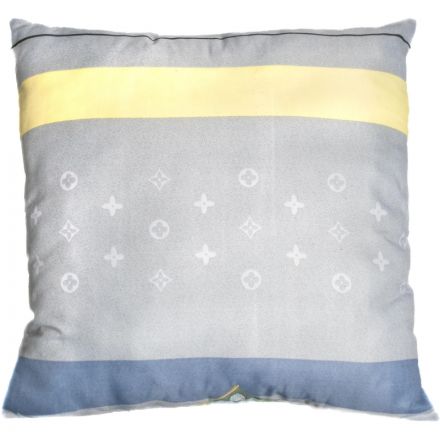 Подушка 70х70 см Эконом (иск.леб.пух/лавсан ПЭ 100%), ассорти