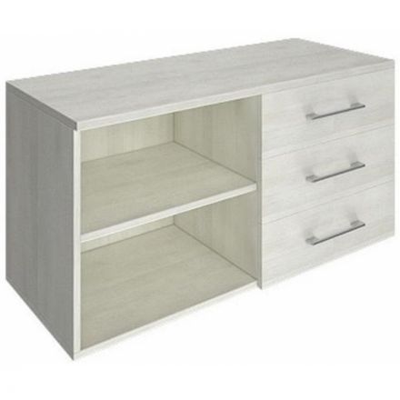 Тумба YALTA сервис. LT-TS-2 снежная патина Ш1100 Тумба YALTA сервис. LT-TS-2 снежная патина Ш1100