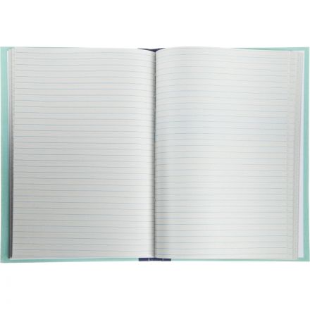 Книга учета амбарная газетная бумага А4 96 листов в линейку на сшивке (обложка - плотный картон)