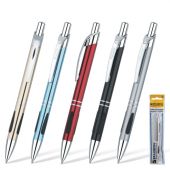 Ручка подарочная шариковая BRAUBERG "Minister", корпус ассорти, резиновые вставки, узел 1 мм, линия письма 0,7 мм, синяя, 141437 Ручка подарочная шариковая BRAUBERG "Minister", корпус ассорти, резиновые вставки, узел 1 мм, линия письма 0,7 мм, синяя, 141437