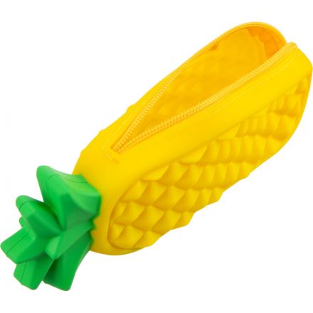 Пенал силиконовый Комус Класс Ананас , 200x75х80 мм Пенал силиконовый Комус Класс Ананас , 200x75х80 мм