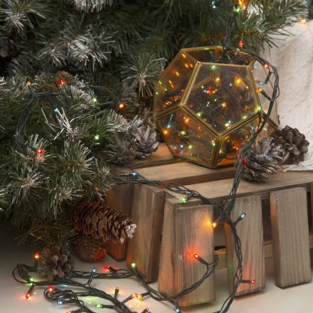 Электрогирлянда Нить 5.5 м,IP20,140 ламп, мульти, 8 режимов, 220 В 670999 Электрогирлянда Нить 5.5 м,IP20,140 ламп, мульти, 8 режимов, 220 В 670999